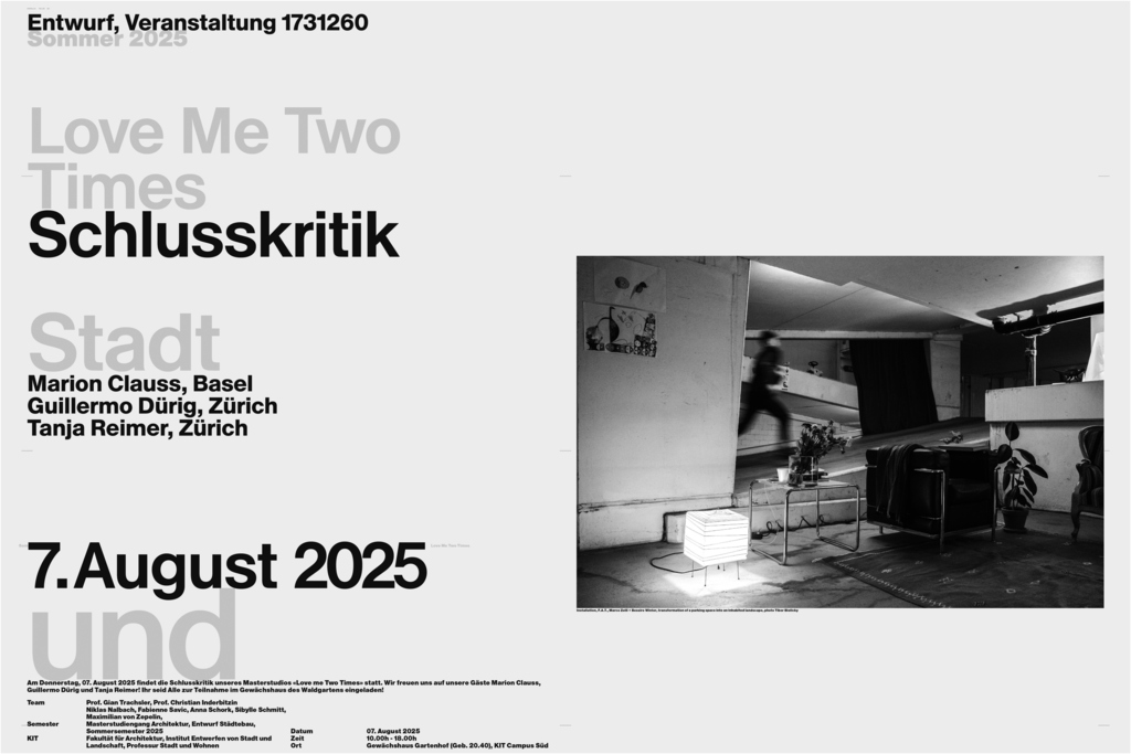 Plakat Schlusskritik
