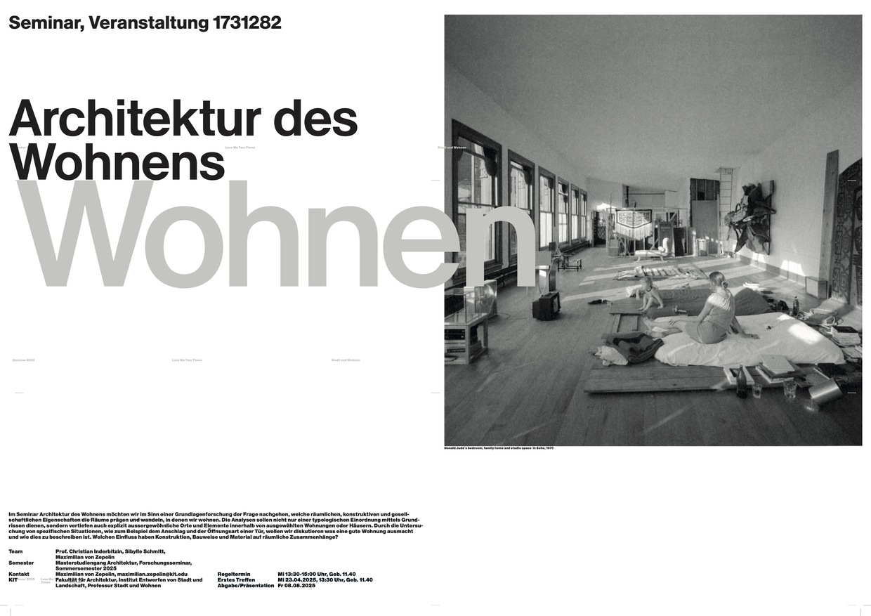 architektur des wohnens